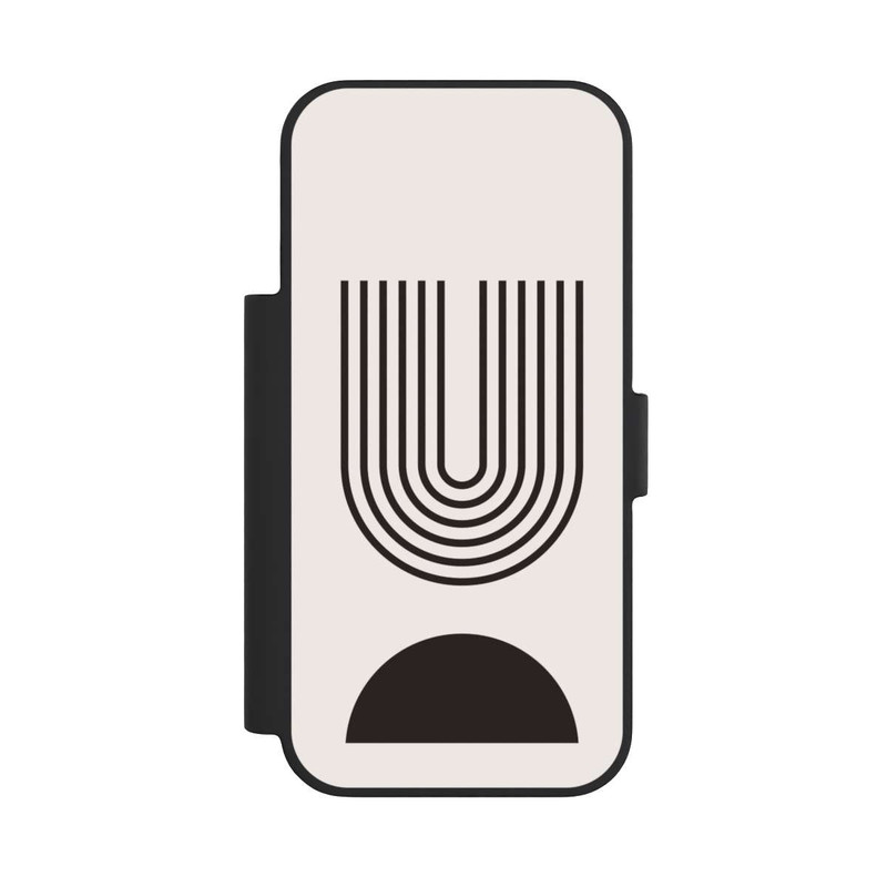 iPhone 17 Pro NIVOflip Art moderne Lignes noires