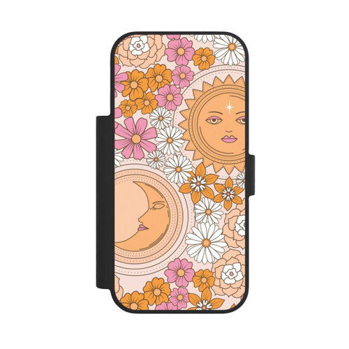 Apple iPhone 17 Pro NIVOflip Mond-Sonne-Blumen