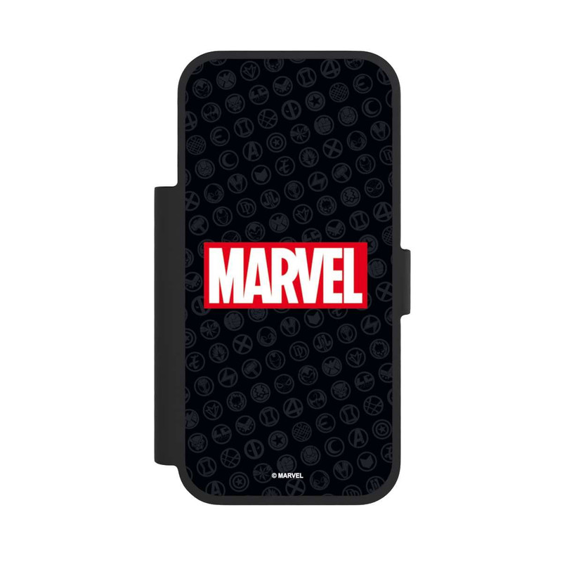 iPhone 17 Pro NIVOflip Marvel Logo Black Red 