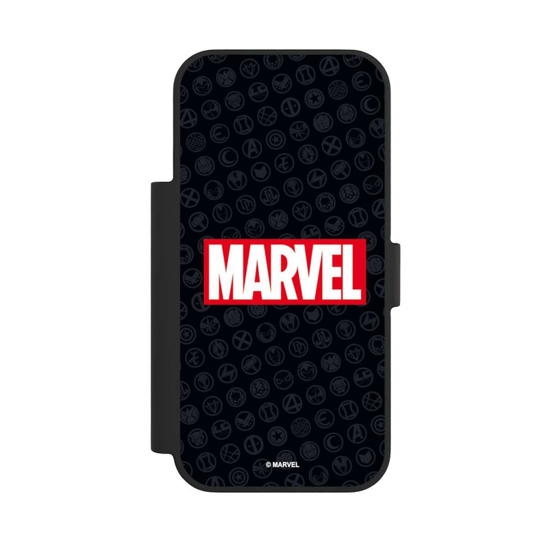 iPhone 17 Pro NIVOflip Marvel Logo Black Red 