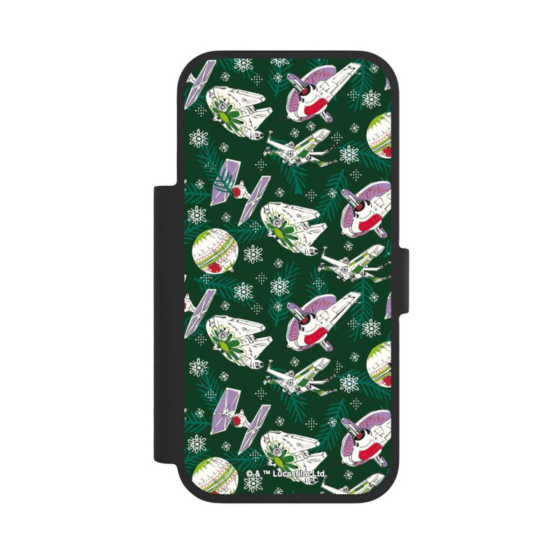 iPhone 17 Pro NIVOflip Star Wars Weihnachstkugeln