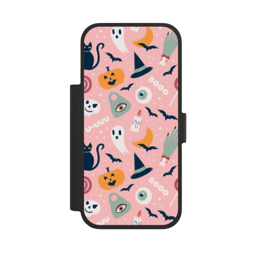 Apple iPhone 17 Pro NIVOflip Cute Halloween Ghosts Pattern