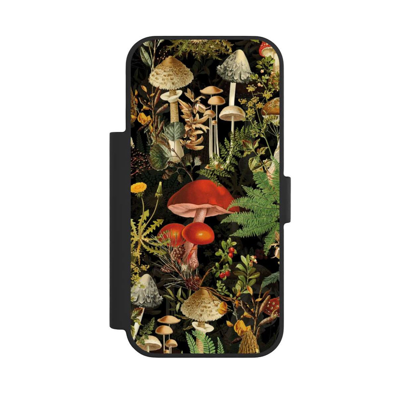 iPhone 17 Pro NIVOflip Différents champignons dans la forêt