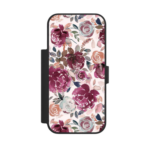 Apple iPhone 17 Pro NIVOflip Pivoines et roses d'automne Rose