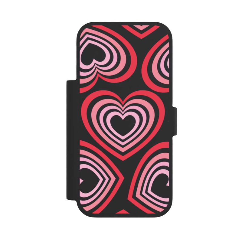 iPhone 17 Pro NIVOflip Hearts Transparent