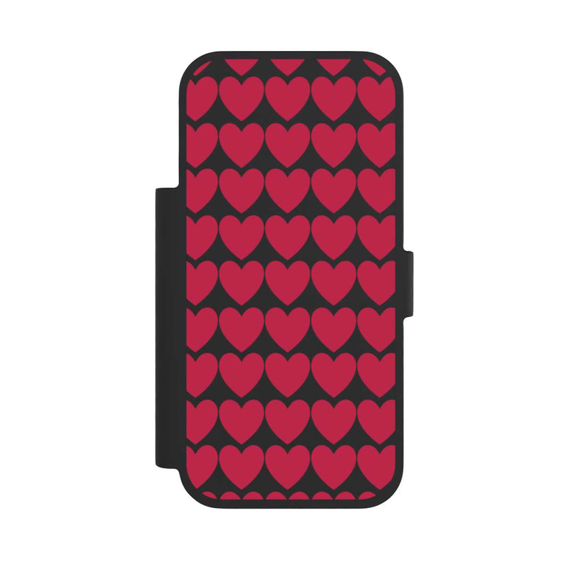iPhone 17 Pro NIVOflip Viva Magenta Hearts