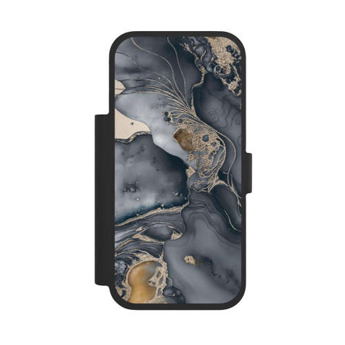 Apple iPhone 17 Pro NIVOflip Alcohol Ink Gold Grey