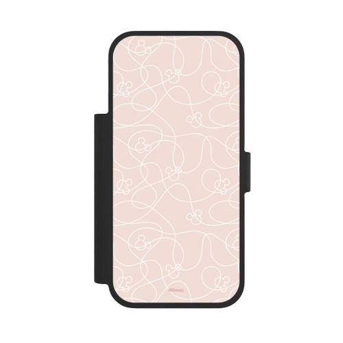 Apple iPhone 17 Pro NIVOflip Micky Line Art Pattern Rose