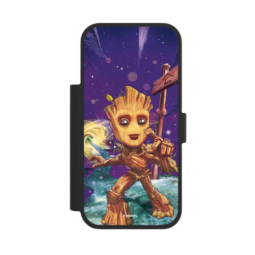 Apple iPhone 17 Pro NIVOflip Baby Groot Galaxy Touch