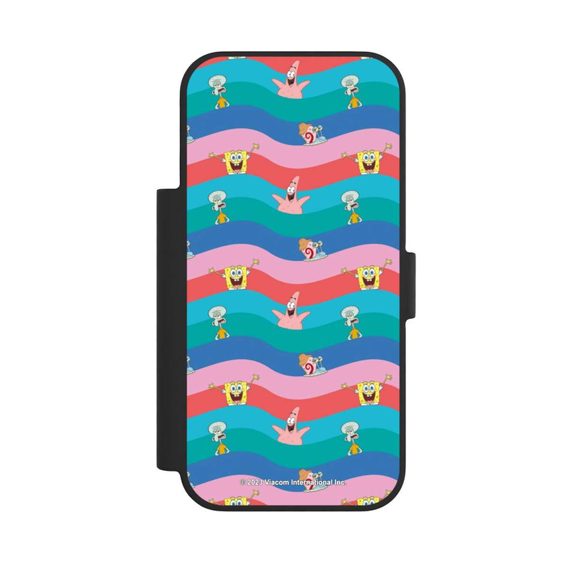 iPhone 17 Pro NIVOflip Spongebob Freunde Bunte Wellen