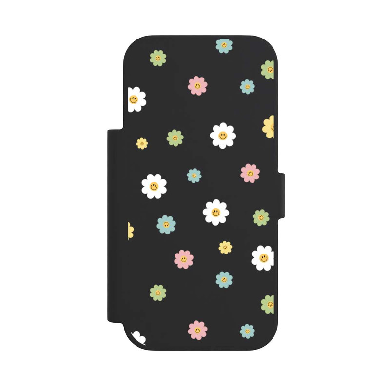 iPhone 17 Pro NIVOflip Flower Power klein transparent