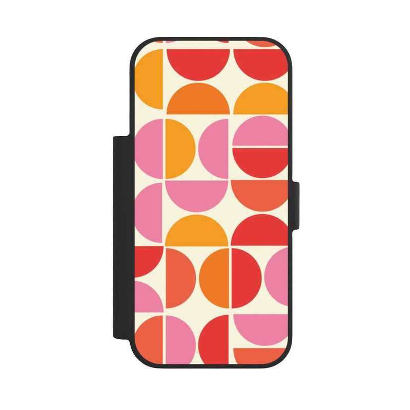 iPhone 17 Pro NIVOflip Motif Tendance Rétro Orange