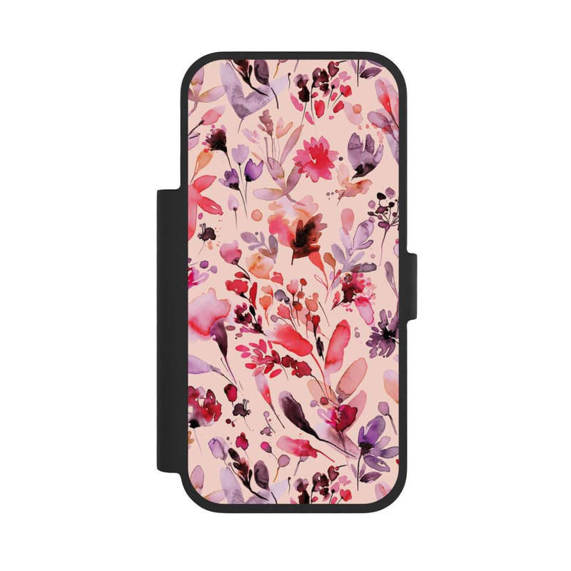 iPhone 17 Pro NIVOflip Artsy Flowers Viva Magenta