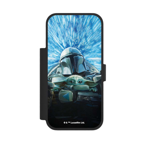 Apple iPhone 17 Pro NIVOflip Grogu and Mando Flying Blue