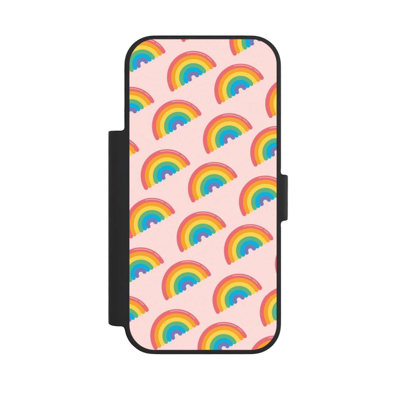 iPhone 17 Pro NIVOflip Kawaii-Regenbögen
