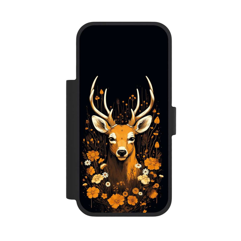 iPhone 17 Pro NIVOflip Deer Flowers Big