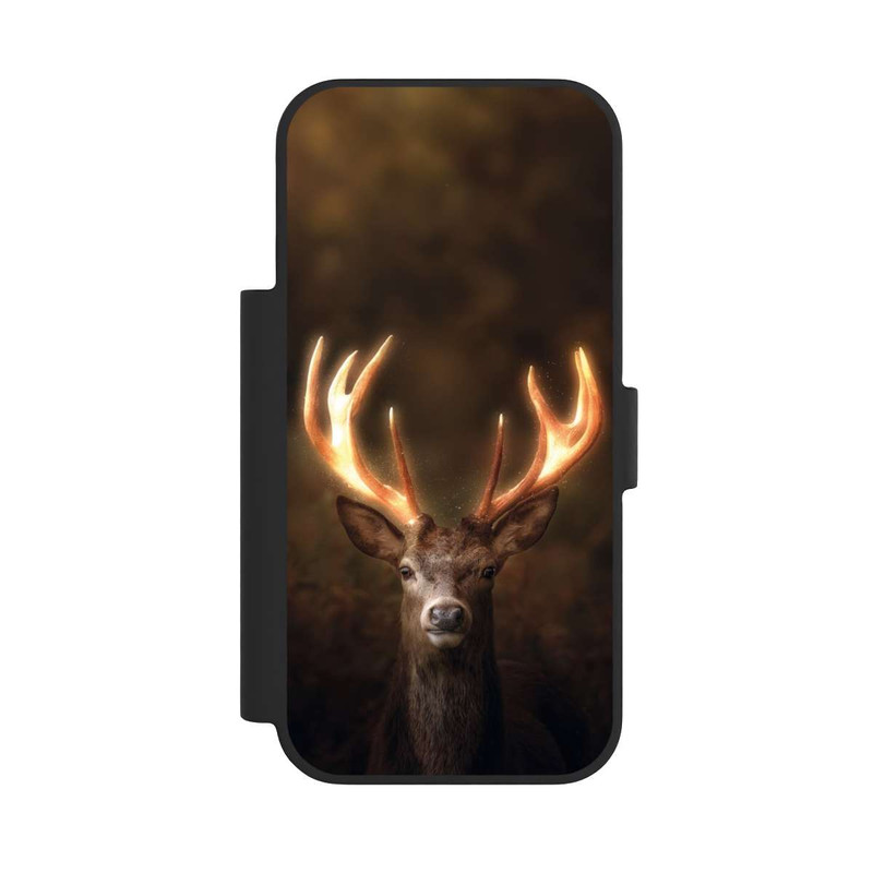 iPhone 17 Pro NIVOflip Hirsch Goldenes Geweih