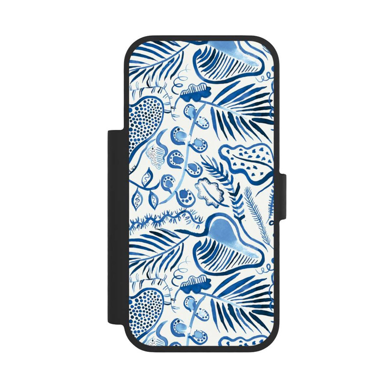iPhone 17 Pro NIVOflip Tropical Forest Leaves Blue