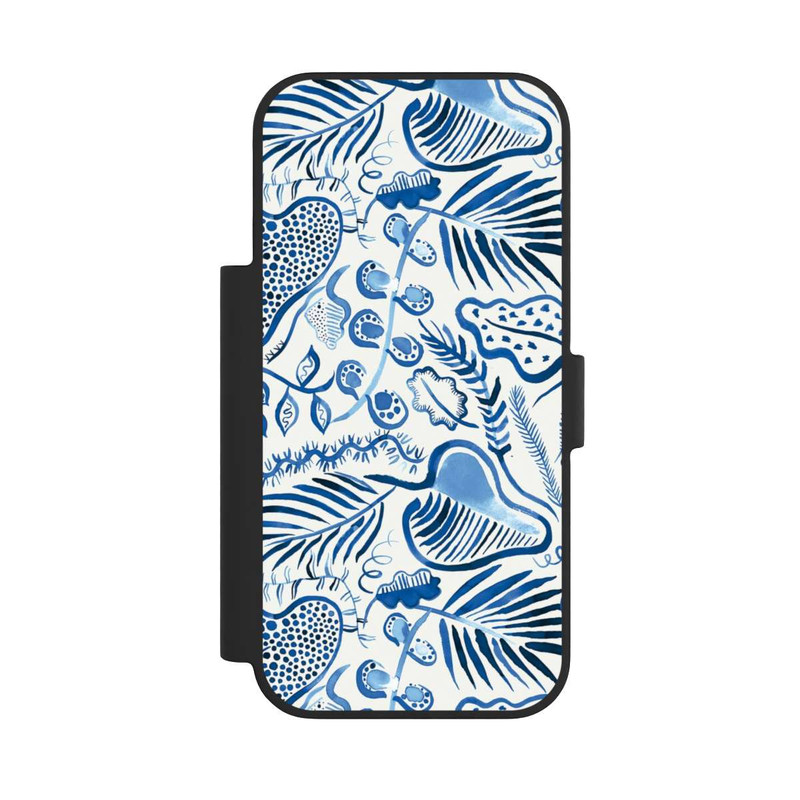 iPhone 17 Pro NIVOflip Tropical Forest Leaves Blue