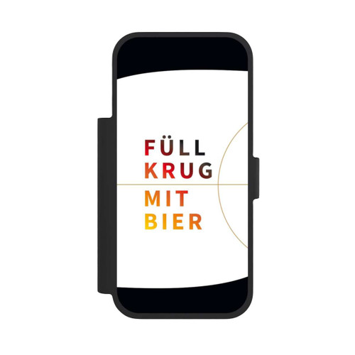 Apple iPhone 17 Pro NIVOflip Füllkrug mit Bier 