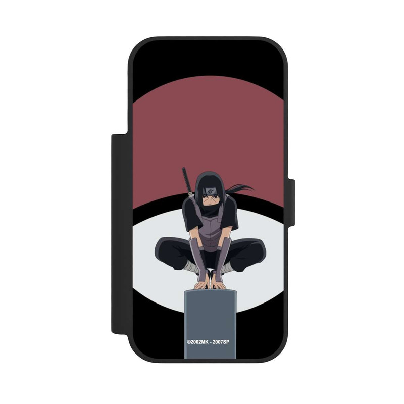 iPhone 17 Pro NIVOflip Symbole Itachi Uchiha noir