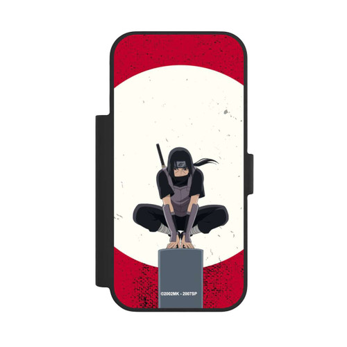 Apple iPhone 17 Pro NIVOflip Itachi Uchiha Symbol Roter Hintergrund