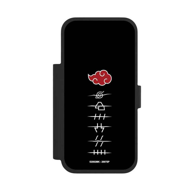 iPhone 17 Pro NIVOflip Akatsuki Member Symbols Black