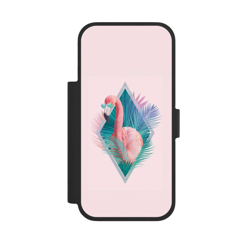 Apple iPhone 17 Pro NIVOflip Tropical Leaves Flamingo