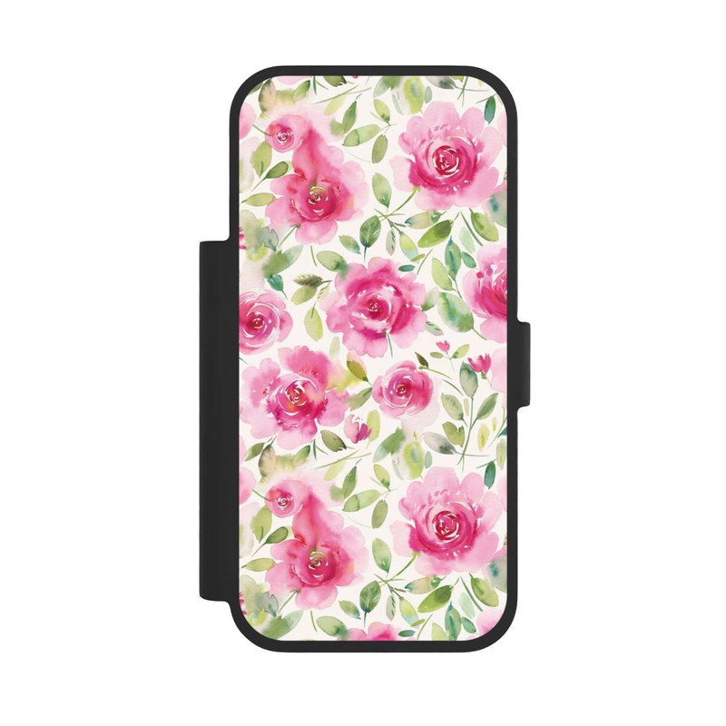 iPhone 17 Pro NIVOflip Aquarell Frische Rosen