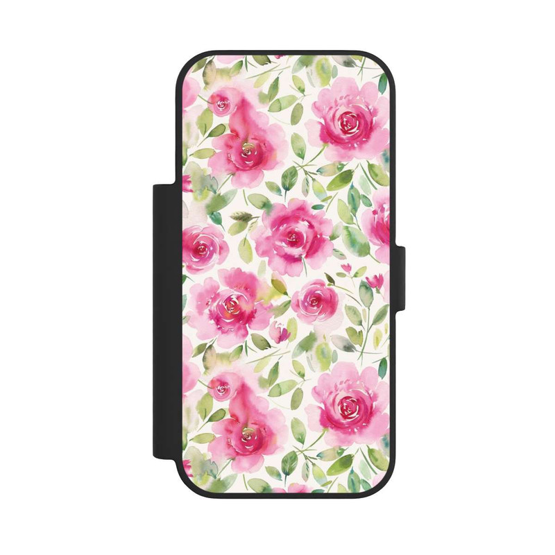 iPhone 17 Pro NIVOflip Watercolor Fresh Roses