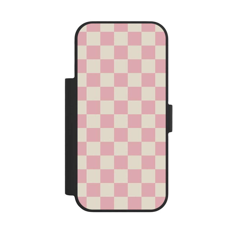 iPhone 17 Pro NIVOflip Schachbrett Rosa