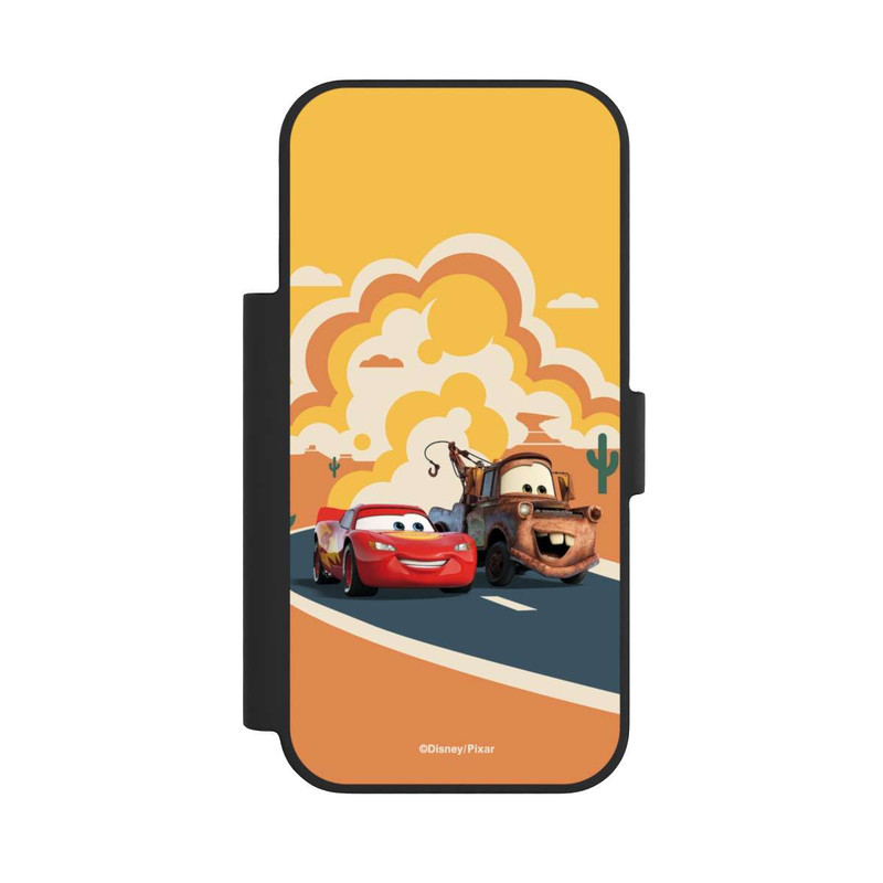 iPhone 17 Pro NIVOflip Disney Cars Lightning McQueen Und Hook on the Road