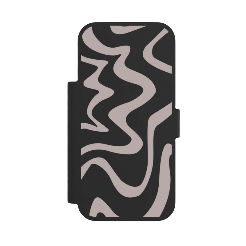 iPhone 17 Pro NIVOflip Linien Wellig Transparent