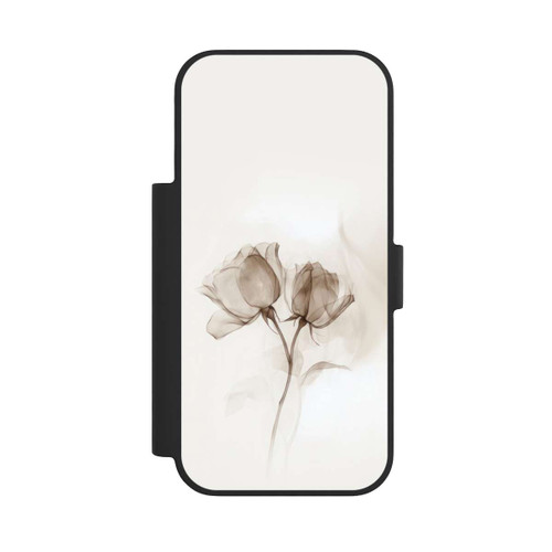 Apple iPhone 17 Pro NIVOflip Braune Rose Blume Nebel