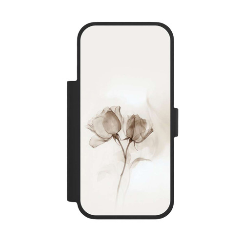 Apple iPhone 17 Pro NIVOflip Braune Rose Blume Nebel