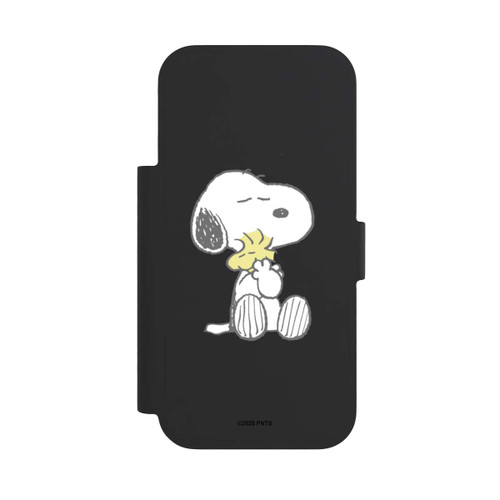 Apple iPhone 17 Pro NIVOflip Transparent Snoopy And Woodstock Cuddling 
