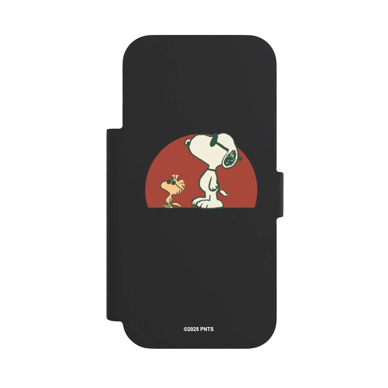 iPhone 17 Pro NIVOflip Snoopy Woodstock Far Out transparent