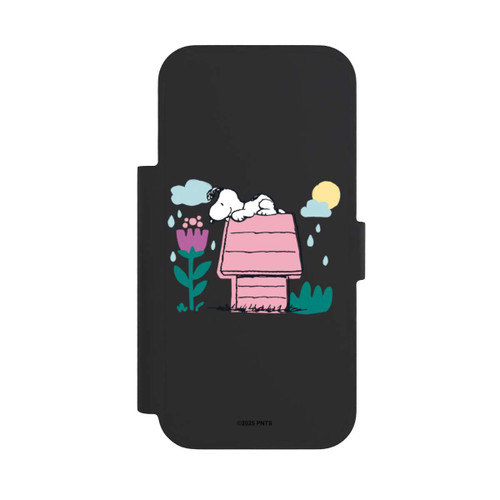 Apple iPhone 17 Pro NIVOflip Snoopy Hundehütte Spring transparent