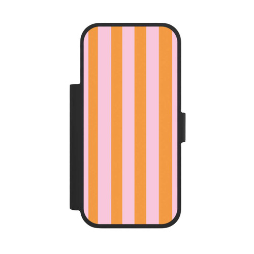 Apple iPhone 17 Pro NIVOflip Orange And Pink Stripes