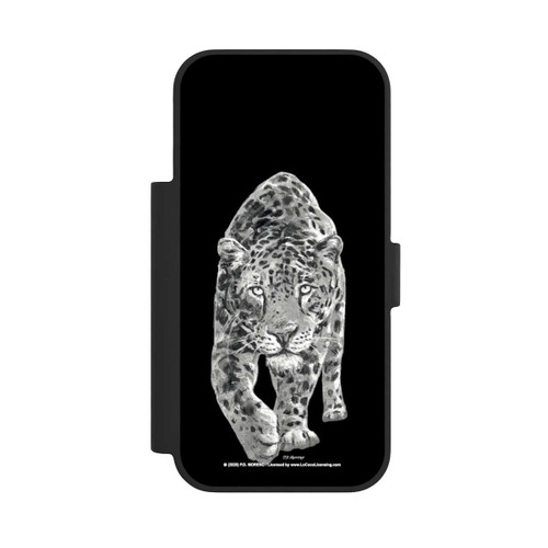 Apple iPhone 17 Pro NIVOflip Leopard Schwarz