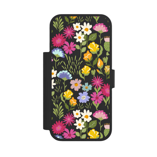 Apple iPhone 17 Pro NIVOflip Bunte Sommerblumen Transparent