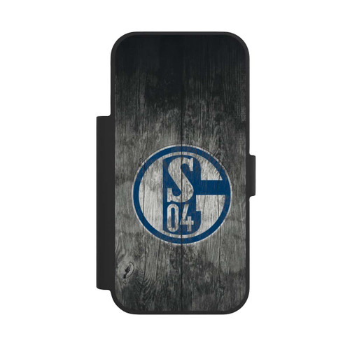 Apple iPhone 17 Pro NIVOflip Schalke 04 Holz Look