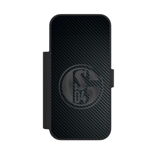 Apple iPhone 17 Pro NIVOflip Schalke 04 Carbon Look