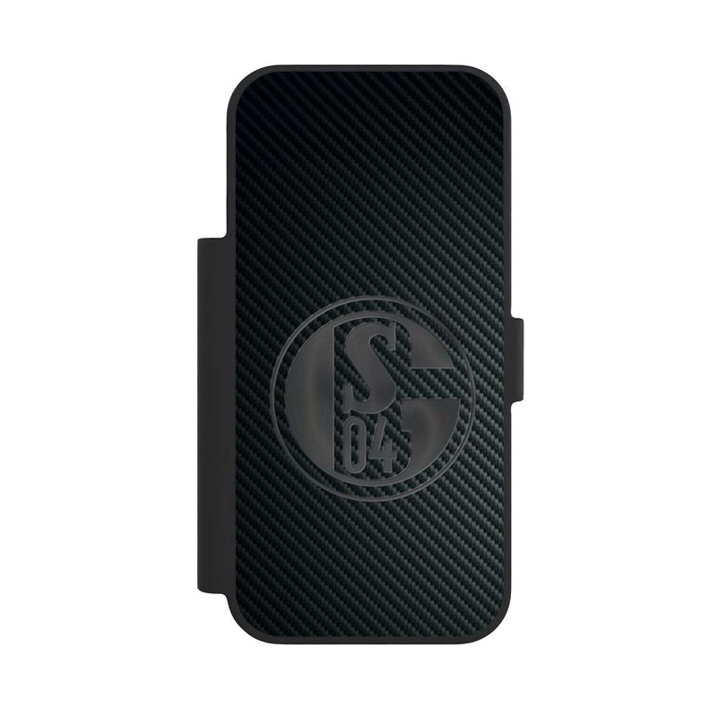 iPhone 17 Pro NIVOflip Schalke 04 Carbon Look