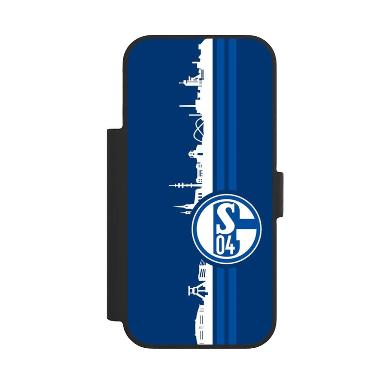 iPhone 17 Pro NIVOflip Schalke 04 Skyline Blau