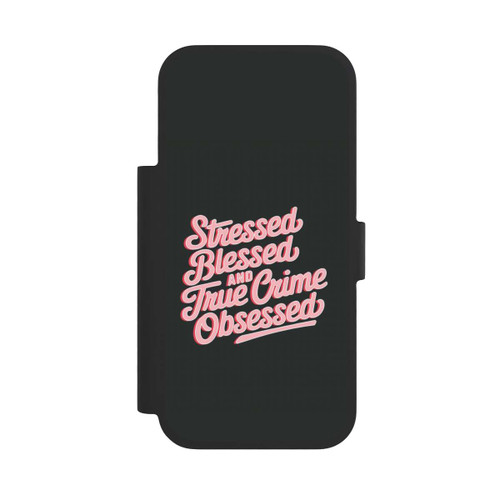 Apple iPhone 17 Pro NIVOflip Stressed Blessed and True Crime Obsessed