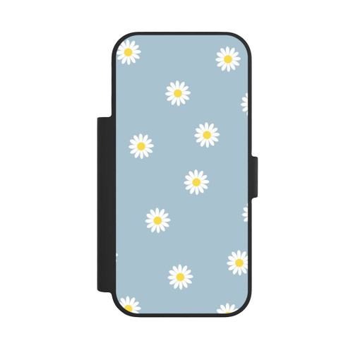 Apple iPhone 17 Pro NIVOflip Gänseblümchen Muster Blau