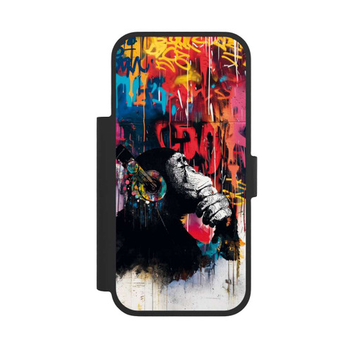 Apple iPhone 17 Pro NIVOflip Chimp Blue Streetart