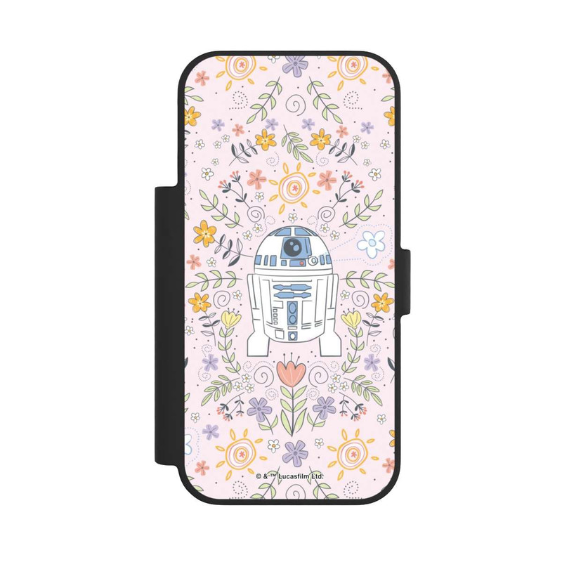 iPhone 17 Pro NIVOflip R2D2 Blumen Muster