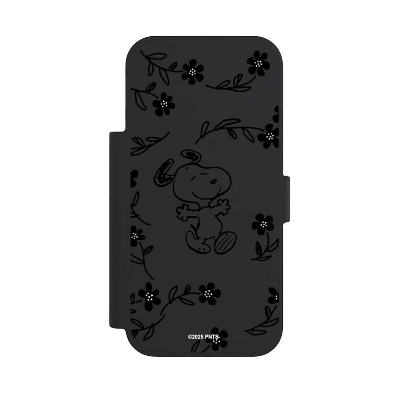 iPhone 17 Pro NIVOflip Snoopy und Flowers Transparent